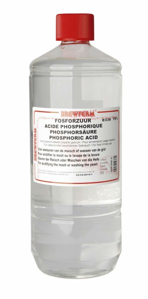 Phosphors&auml;ure 75% 1L