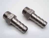 Barbed Fitting 1/4" AG x 6mm