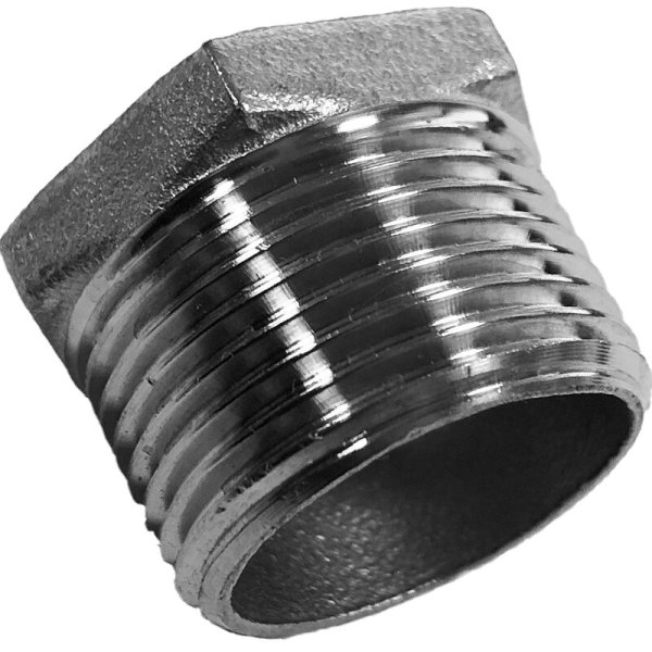 Plug 3/8 Stainless Steel