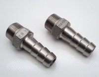 Barbed Fitting 3/4" AG x 16mm