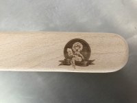 Maischepaddel / Rührlöffel aus Holz - 60 cm mit...