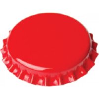 Kronenkorken 26 mm - Rot, 500 Stück