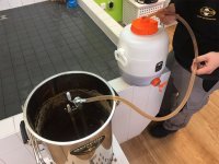 Abpumpvorrichtung für Braumeister 50 Liter