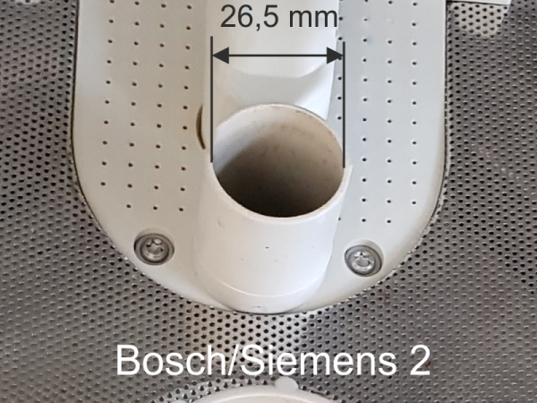 Flaschenfee Anschlussset 2 für Bosch/Siemens/Neff Geschürrspüler