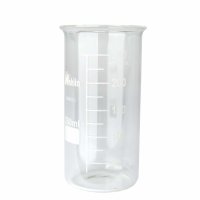 Glass beaker 250 ml graduated heat-resistant