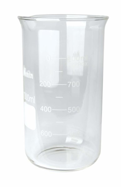Glass beaker 1000 ml graduated heat-resistant