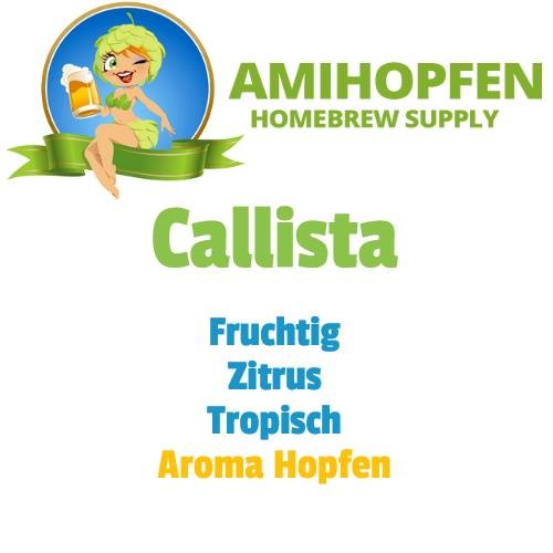 Callista, ca. 2,9% Alpha Ernte 2021 Pellets