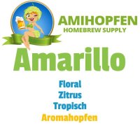 Amarillo, ca. 8,7% Alpha Ernte 2021 Pellets 100g
