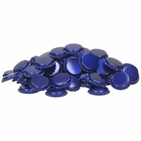 Bottle Cap 26 mm - Dark Blue, 100 Pieces
