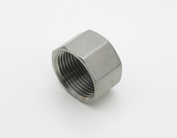 End Cap, Stainless Steel 3/4 Inch