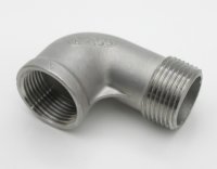 Elbow 90° IG/AG, Stainless Steel 3/8 Inch