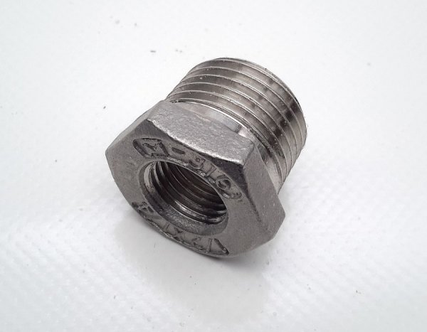 Reducer, Stainless Steel 1 x 1/2 Inch