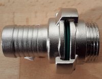 GeKa Connector ES with outer fitting 1 1/4"